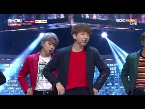 161019 BTS 방탄소년단 - Am I Wrong At Show Champion