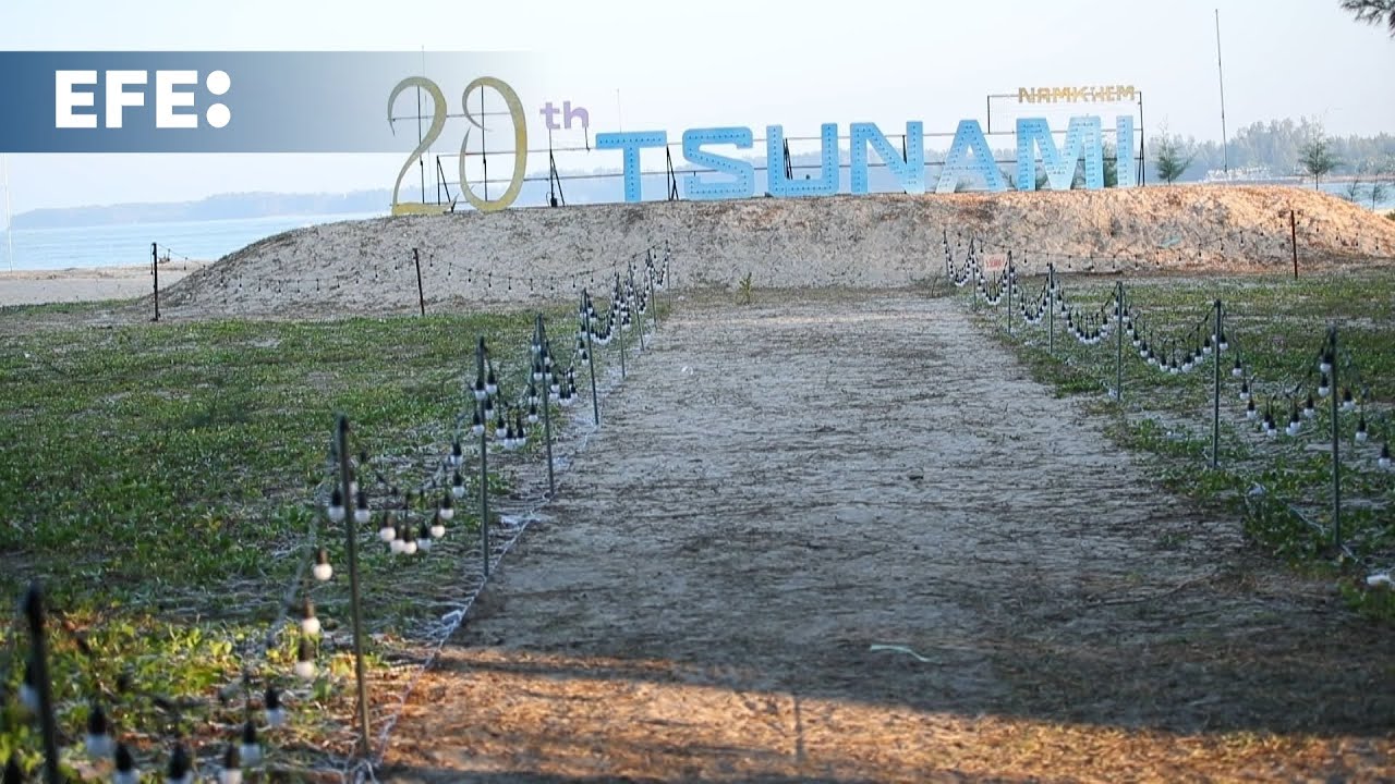 Diversos países en Asia honran a las víctimas en el 20 aniversario del tsunami del Índico