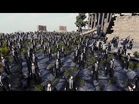 1000 JOHN WICK vs 2 MILLION ZOMBIES UEBS 2 Ultimate Epic Battle Simulator 2