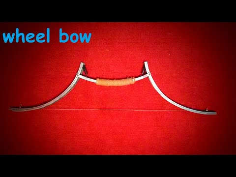 How to make a powerful bow from bicycle wheel ...