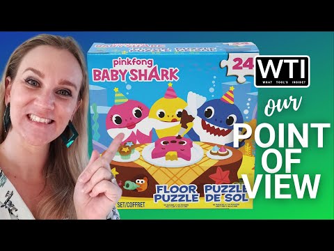 Cardinal Games Baby Shark Floor Puzzles - WTI product video review