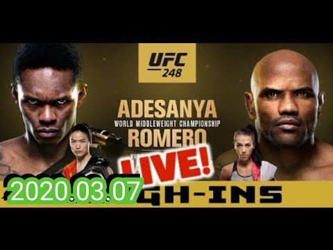 UFC 248 Israel Adesanya vs Yoel Romero Full Fight Highligh(