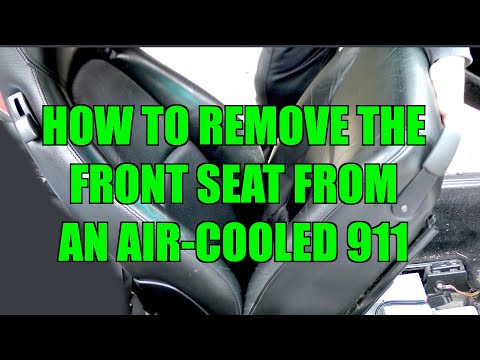 How To Remove the Front Seat From an Air-Cooled Porsche 911/964/993