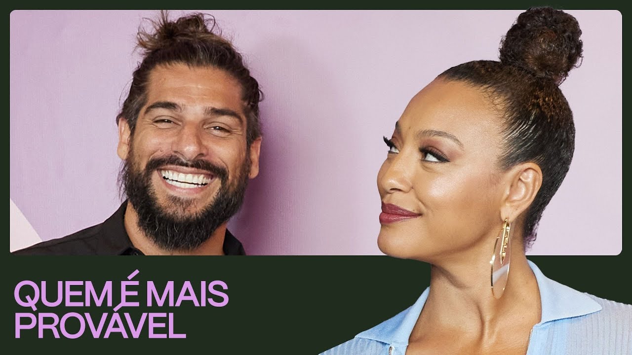 MORAR NO MATO? Sheron Menezzes e Saulo brincam de "Quem é mais provável?" 👀 | Sobre Nós Dois
