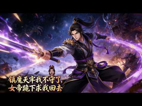 【FULL】《鎮魔天牢我不守了，女帝跪下求我回去》獨守鎮魔天牢千年，死擋蚩尤大軍助她登帝，功成卻被恩將仇報貶為庶民#逆襲#漫畫
