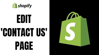 How to edit contact us page in shopify ll Edit shopify contact us page 2023