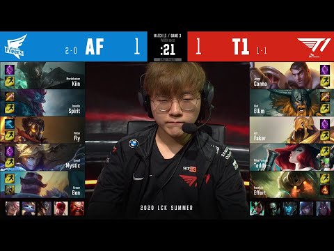 AF vs T1 | W2D3 | Match 15 Game 3 | LCK Summer Split 2020 – S10 | Afreeca Freecs vs T1