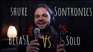 Video thumbnail for Shure Beta58 vs Sontronics Solo by Francesco Nasone