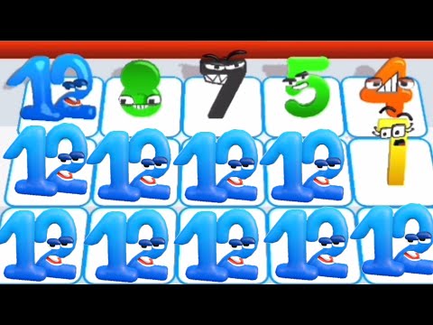 MAX LEVEL in Merge Number Run 'Merge 'Alphabet Lore' Run, Number Lore,Alphabet Game. LEVEL 288