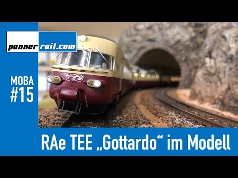15 My H0 Model Train: The SBB RAe TEE "Gottardo" in the model
