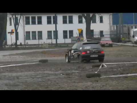 II KJS Oświęcimski - 1 próba. Załoga: Kamil Bronikowski / Jarosław Farana Peugeot 106 s16