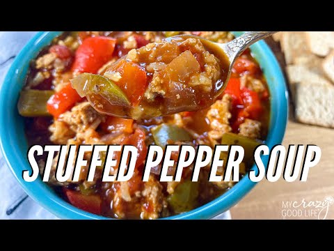 download lagu mp3 mp4 Slow Cooker Stuffed Pepper Soup With Ground Turkey, download lagu Slow Cooker Stuffed Pepper Soup With Ground Turkey gratis, unduh video klip Slow Cooker Stuffed Pepper Soup With Ground Turkey