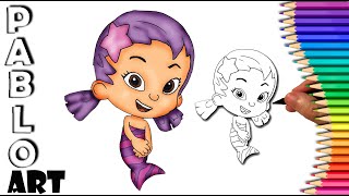 How to Draw Oona Bubble Guppies | Learn to Draw step by step