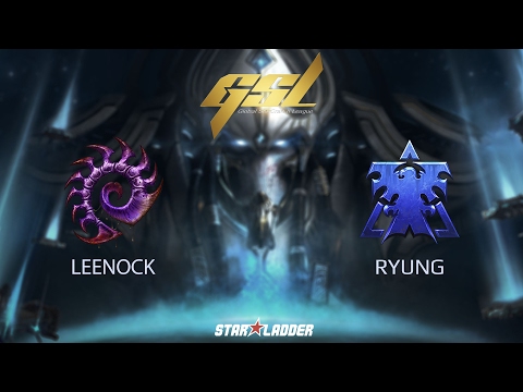 2017 GSL S1 Ro16 Group C Match 2: Ryung (T) Leenock (Z)
