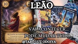 LEÃO♌MUDA SUA VIDA!! MUDA SUA REALIDADE!! ALGUÉM VAI TE APOIAR A REALIZAR UM SONHO...
