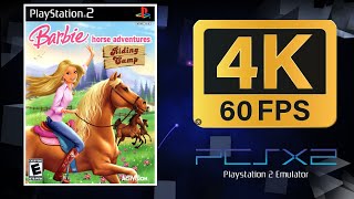 Barbie Horse Adventures: Riding Camp | PS2 (PCSX2) | 4K UHD