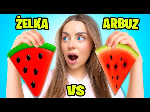 JELLY vs real food challenge!