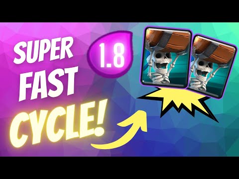😱IL DECK FAST CYCLE 1.8!!! LO PROVO SUBITO!!!😱 INSANE DECK [CLASH ROYALE ITA]