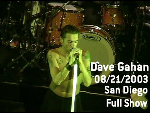 Dave Gahan 2003-08-21 San Diego, Copley Symphony Hall - JAM/Slickmode Archive - Marco's Master