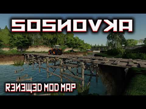 "SOSNOVKA" RENEWED MOD MAP Farming Simulator 19 PS4 MAP TOUR (Review) FS19.