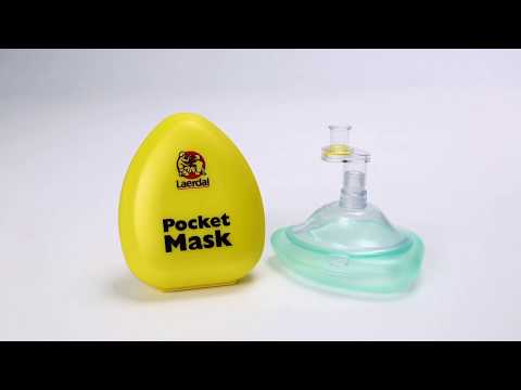 Silicon fluid resistance cpr pocket mask, earloop