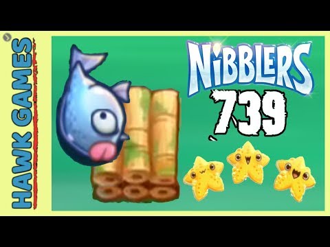 Fruit Nibblers Level 739 - 3 Stars Walkthrough, No Boosters