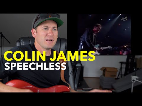 Guitar Teacher REACTS: COLIN JAMES "Speechless" /// LIVE 4K