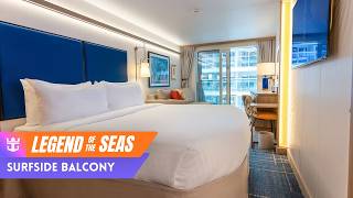 Legend of the Seas | Surfside Family View Balcony Walkthrough Tour | Royal Caribbean 2026 | 4k