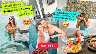 Budget එකට Luxury Hotel එකක් | Couple Hotel Stay Sri Lanka | Me Colombo | Storie