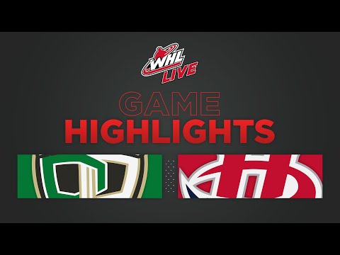 WHL Highlights: Raiders (1) at Hurricanes (3) - October 8, 2022
