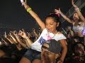 Kaskade Atmosphere Tour LA 9 year old Mia front ...
