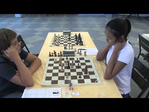 Konaplev - Dordzhieva AkvaLoo 2013 september Chess tournament