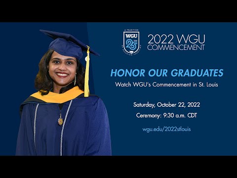 WGU 2022 Commencement in St. Louis - Full Ceremony