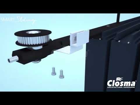 Installation video of Telescopic Sliding with Slim Profiles and Hardware by Closma
