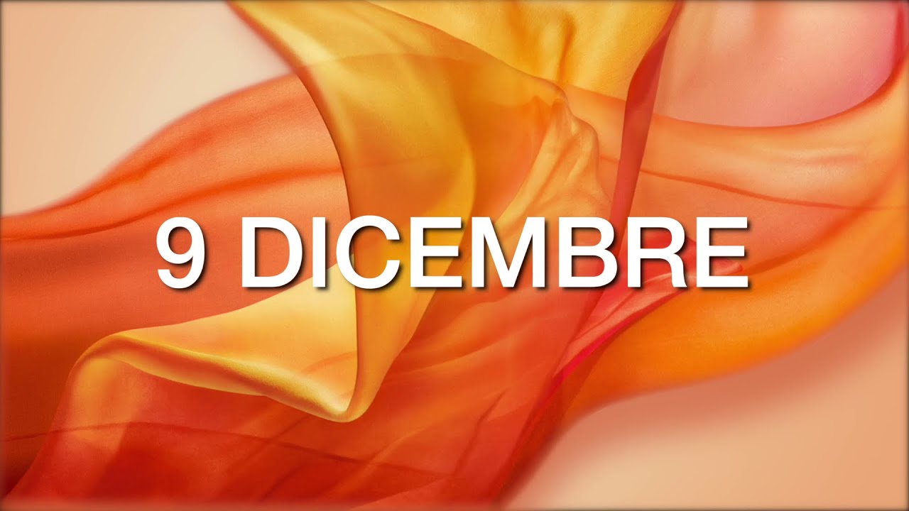 Meditazione Calendario “Parole di Vita” del 09 Dicembre 2020