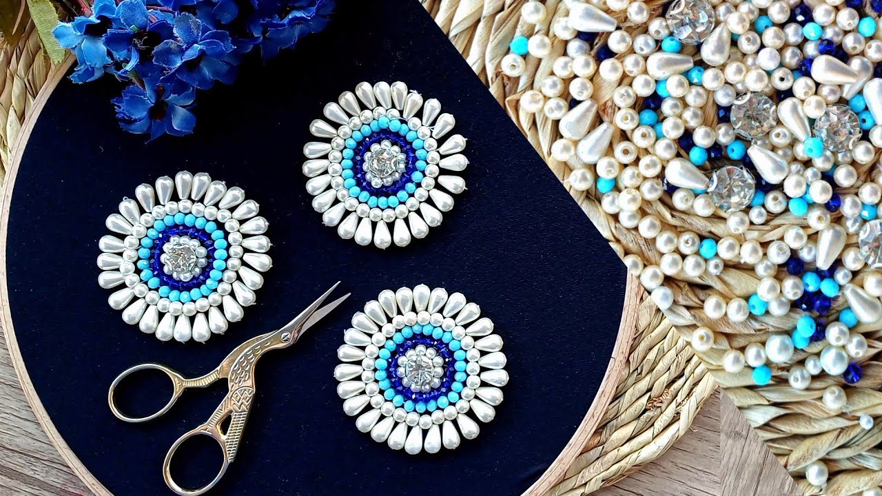 Come and apply this beautiful design on your dress once۰۰🧿🧿🧿🧿🧿#diy