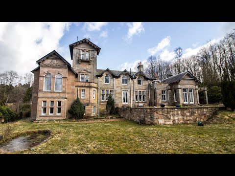 Exploring an Abandoned Scottish Mansion with a Hidden Safe