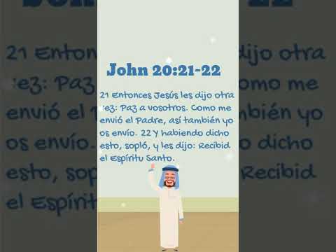 John 20:21-22 / Juan 20:21-22 Christianwords.com