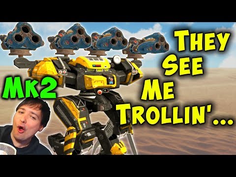 MAXIMUM TROLL War Robots CHIMERA BEHEMOTH Mk2 Live Gameplay WR