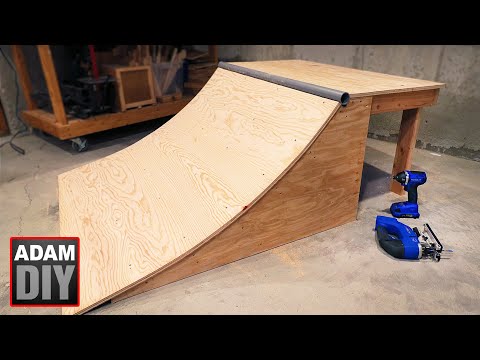 How to build a Skate Ramp / Quarter Half Pipe How to build a Skate Ramp / Quarter Half Pipe