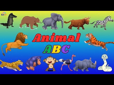 ABC Animals Song B16TH12 | Alphabet Animals Song for Kids | Kids TV