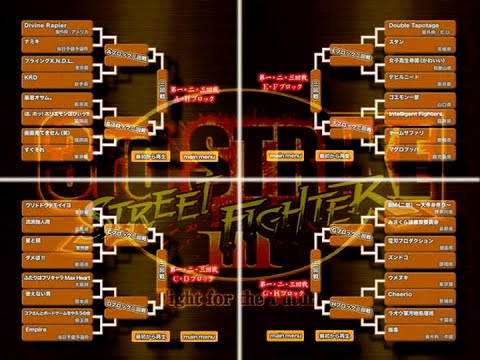 闘劇 Tougeki '05 - Super Battle DVD Vol 3: Street Fighter III: 3rd Strike Team Battle Top 32 to 4