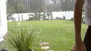 preview picture of video 'Hail Storm Melbourne Fl.'