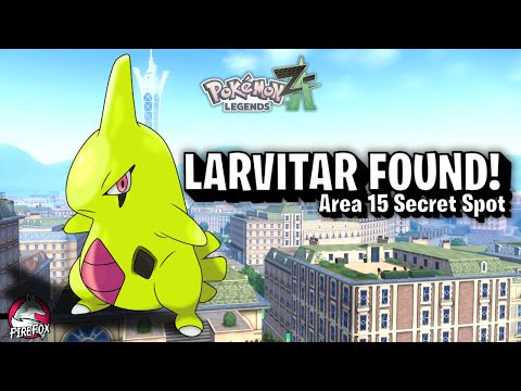 How to Get Larvitar in Pokémon Legends: Z-A | Wild Zone 15 Location + Tips