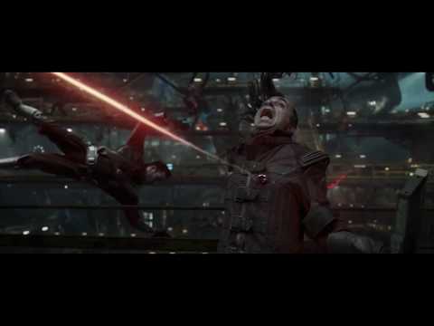 Guardians Of The Galaxy Vol 2 Clip- Yondu, Rocket, and Baby Groot Vs The Ravegers