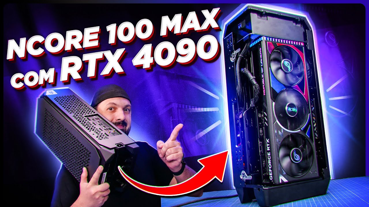 Montando um PC TORRE MINI ITX no ELEGANTÍSSIMO NCore 100 Max!