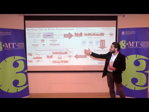 Three Minute Thesis (3MT) 2018 Winner - Hesham Eraqi