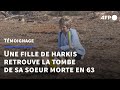 En France, la douleur d'une fille de Harkis face à la tombe enfin retrouvée de sa soeur | AFP