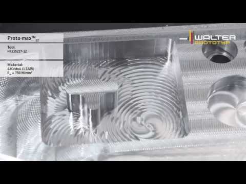 Walter Prototyp Milling – Protomax ST: High-performance milling cutter with five cutting edges