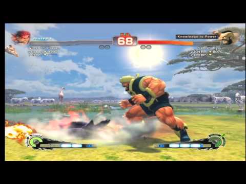 Worst CS Player (Evil Ryu) vs SabashiiRyuu (Gief) SSFIV XBL Casual Match